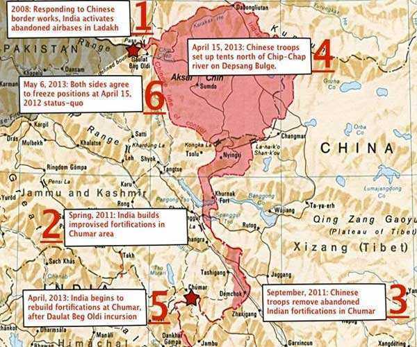中印對峙最新態(tài)勢分析，涉政問題的深度解讀
