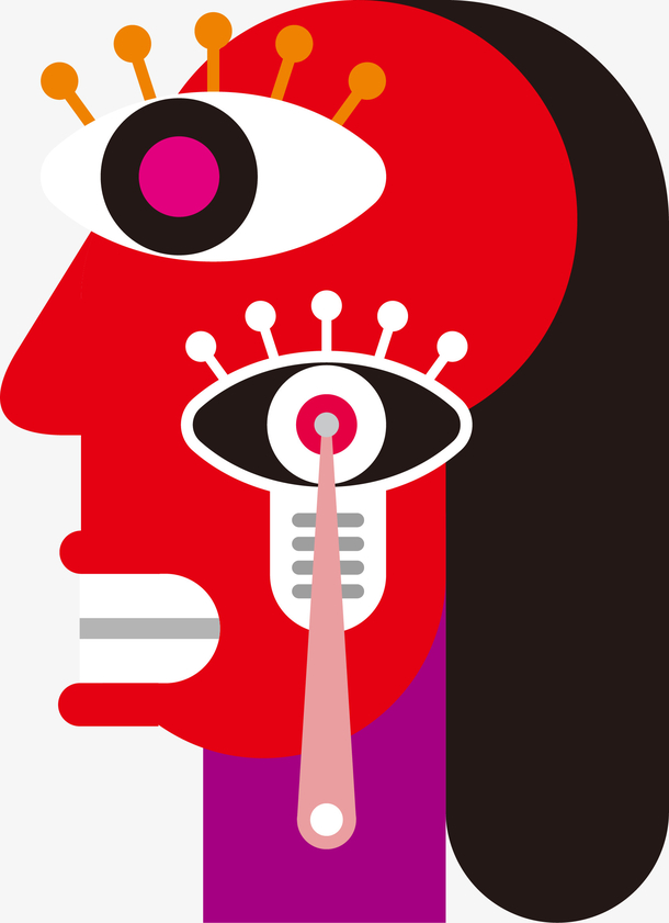 抽象動漫人物的高科技產(chǎn)品介紹，未來已至，躍然新生的動漫人物風采