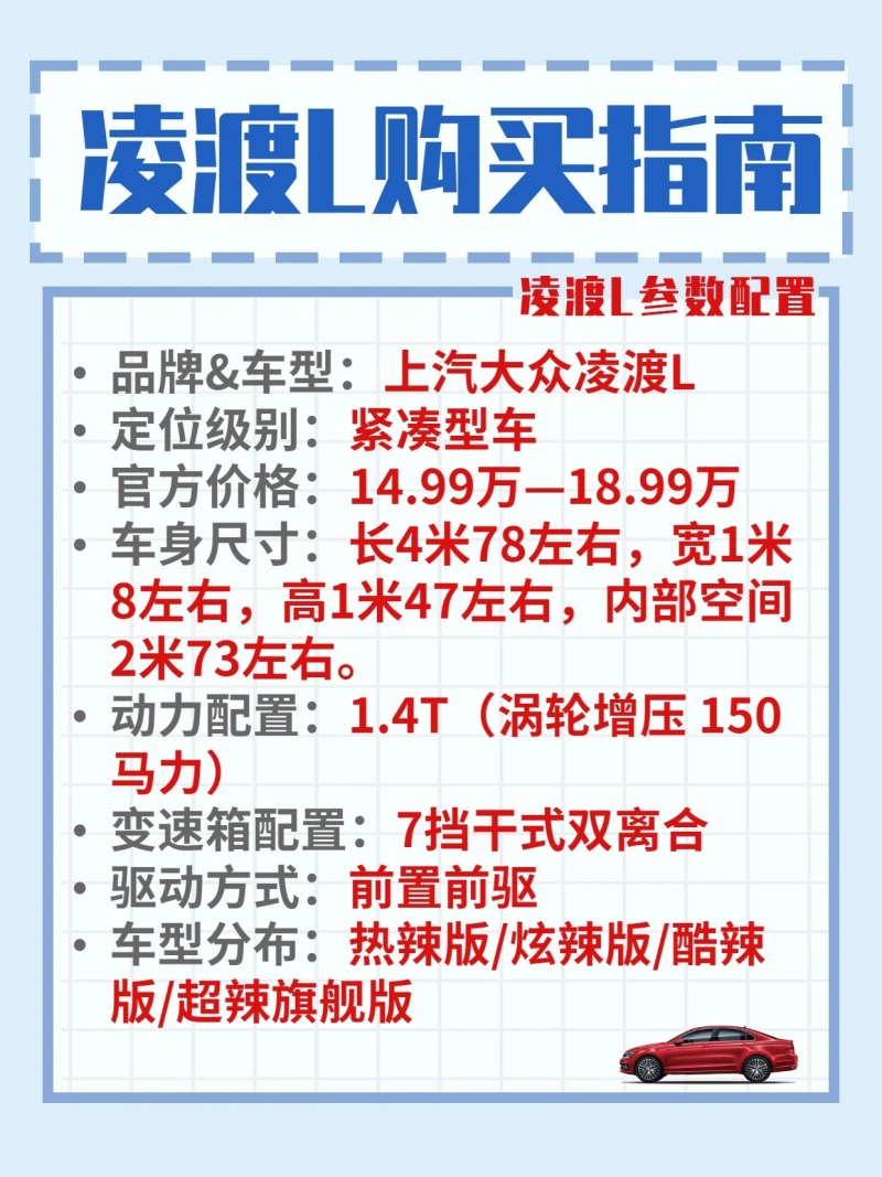 最新凌渡報價，家庭歡聚的理想購車選擇